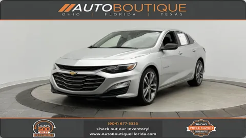 Silver 2021 Chevrolet Malibu LT for sale in Jacksonville, FL