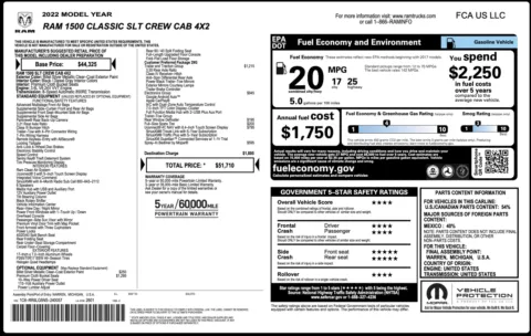 More photos of 2022 Ram 1500 Classic SLT at Auto Boutique Florida, FL