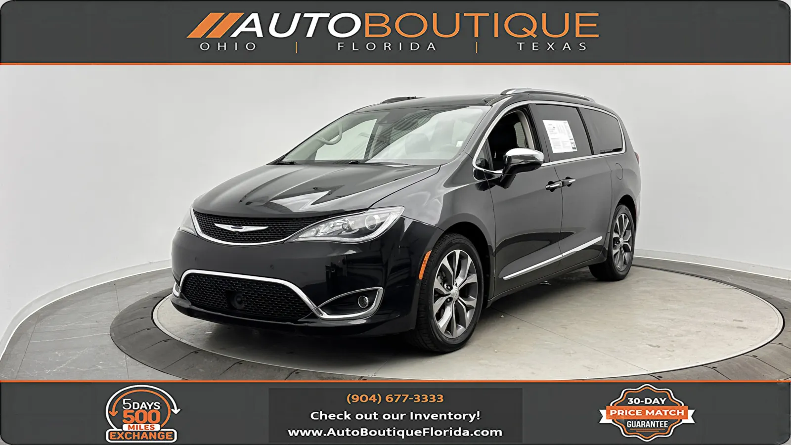 2017 Chrysler Pacifica Limited for sale in Jacksonville, FL