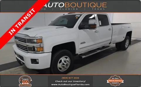 White 2017 Chevrolet Silverado 3500HD High Country for sale in Jacksonville, FL
