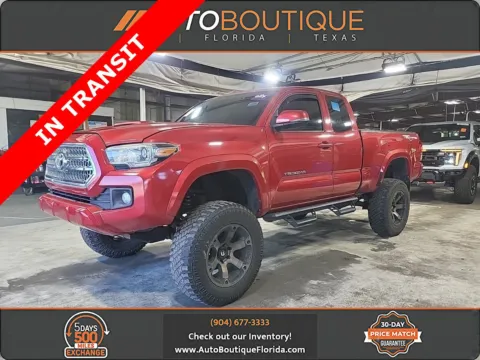 Red 2016 Toyota Tacoma TRD Sport for sale in Jacksonville, FL