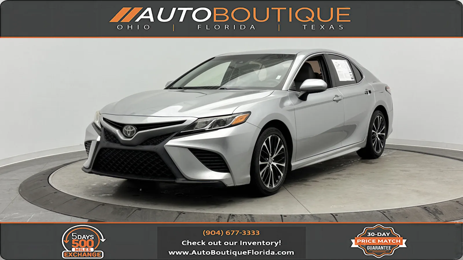 2018 Toyota Camry SE for sale in Jacksonville, FL
