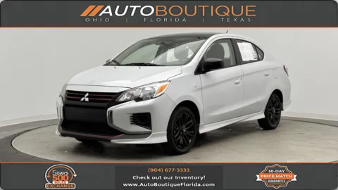 White 2024 Mitsubishi Mirage G4 Black Edition for sale in Jacksonville, FL