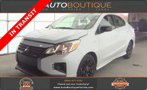 White 2024 Mitsubishi Mirage G4 Black Edition for sale in Jacksonville, FL