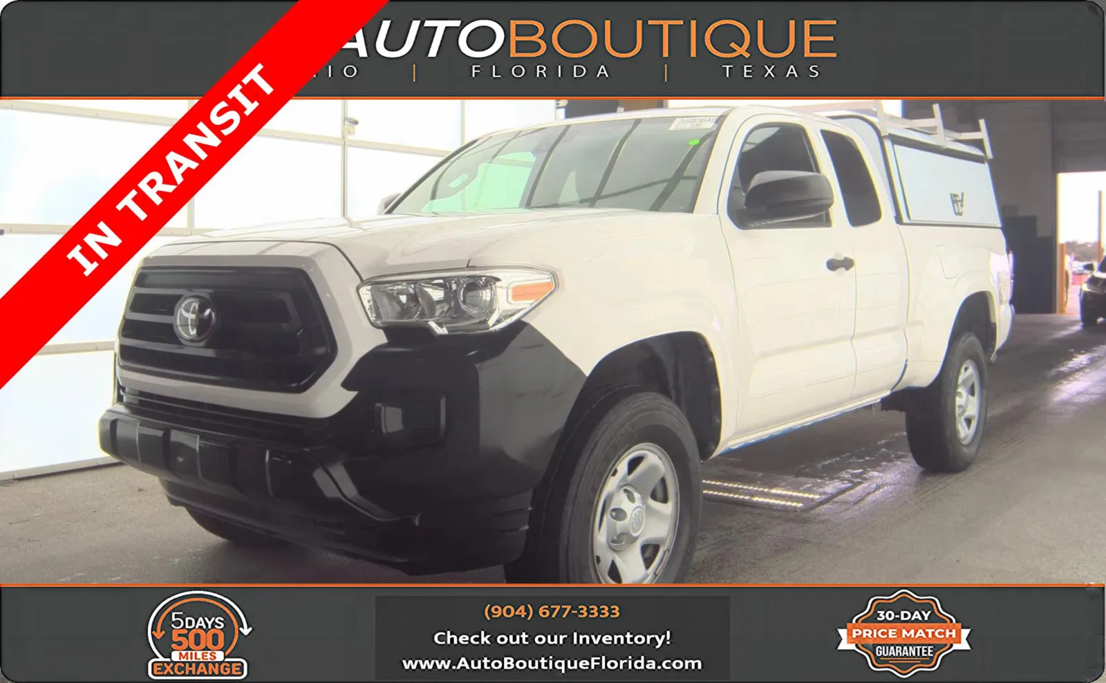 White 2021 Toyota Tacoma SR for sale in Jacksonville, FL