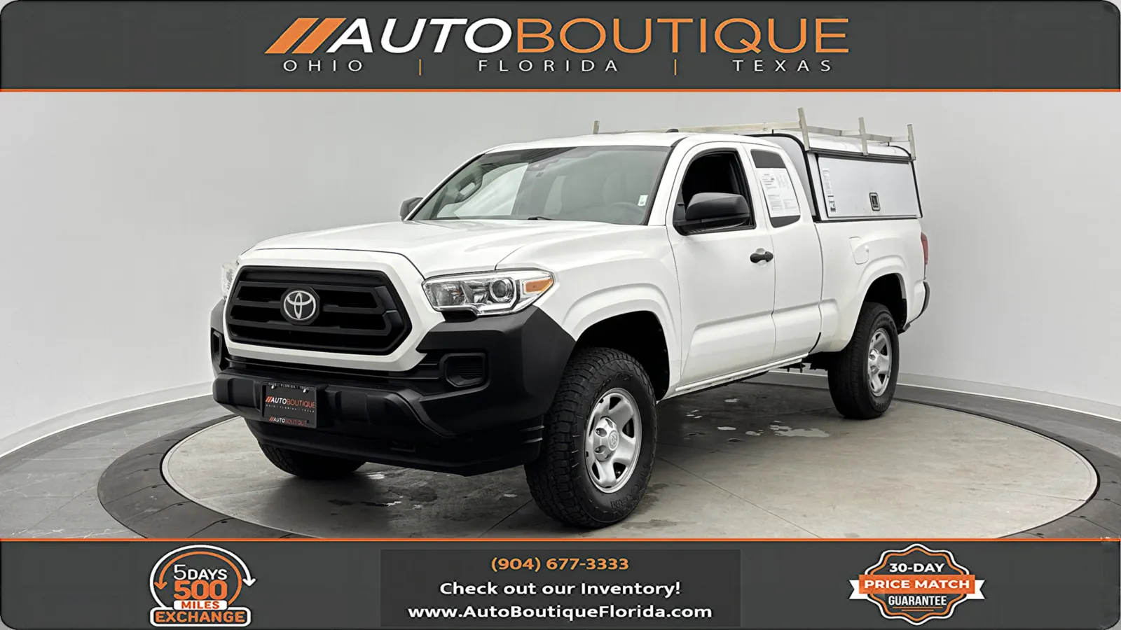 White 2020 Toyota Tacoma SR for sale in Jacksonville, FL