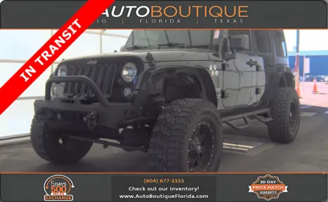 Black 2017 Jeep Wrangler Unlimited Sport for sale in Jacksonville, FL