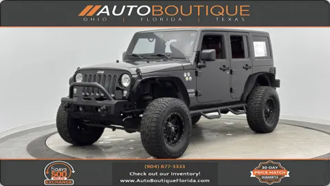 Black 2017 Jeep Wrangler Unlimited Sport for sale in Jacksonville, FL
