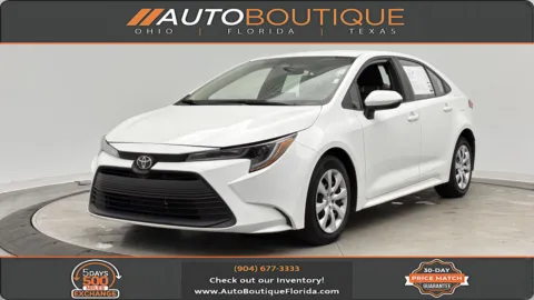 White 2023 Toyota Corolla LE for sale in Jacksonville, FL