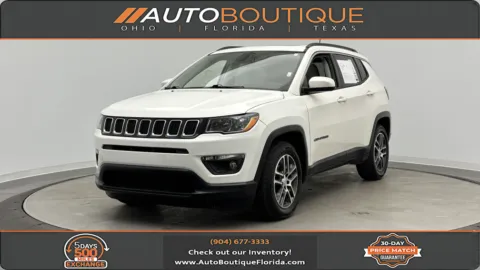 White 2019 Jeep Compass Latitude w/Sun/Wheel Pkg for sale in Jacksonville, FL