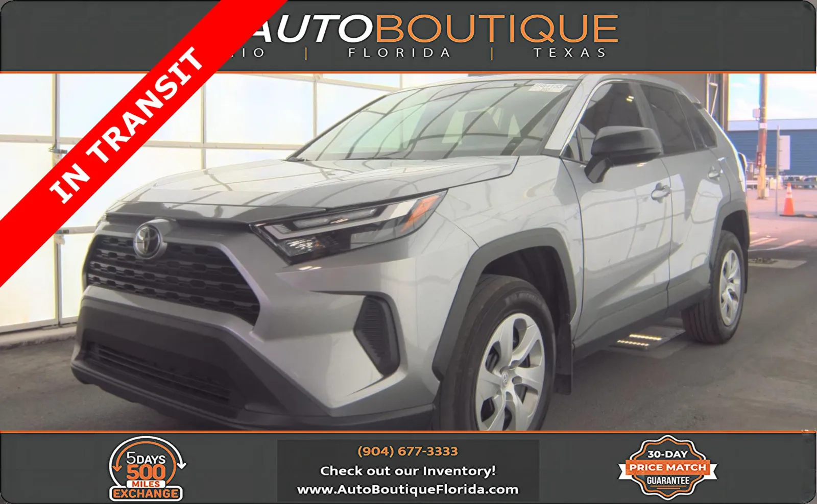 Silver 2024 Toyota RAV4 LE for sale in Jacksonville, FL