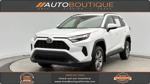White 2025 Toyota RAV4 Hybrid XLE for sale in Jacksonville, FL