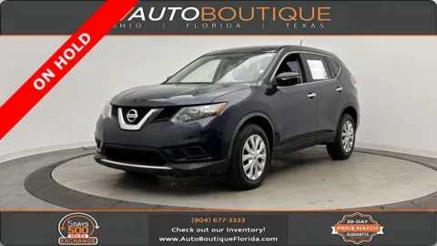 Blue 2015 Nissan Rogue S for sale in Jacksonville, FL