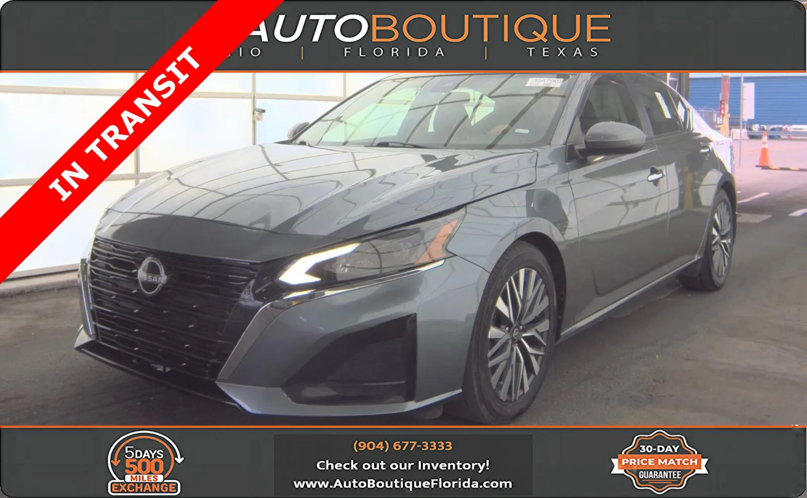 Gray 2023 Nissan Altima 2.5 SV for sale in Jacksonville, FL