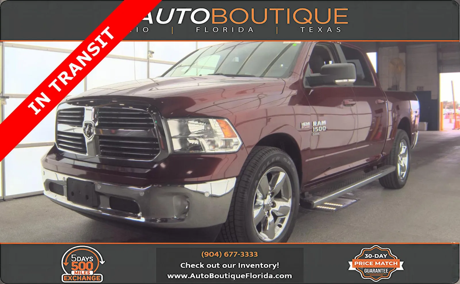 Red 2019 Ram 1500 Classic Big Horn for sale in Jacksonville, FL