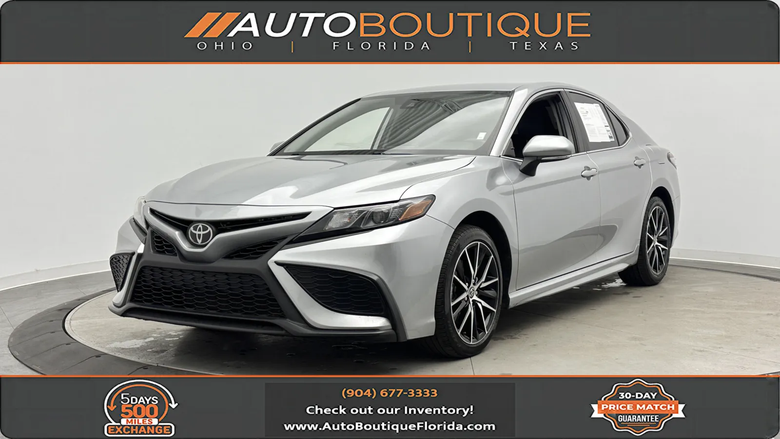 Silver 2023 Toyota Camry SE for sale in Jacksonville, FL