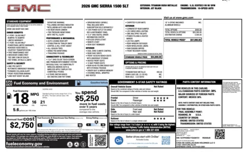 More photos of 2026 GMC Sierra 1500 SLT at Auto Boutique Florida, FL