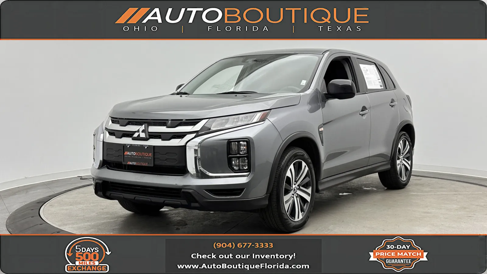 Gray 2023 Mitsubishi Outlander Sport ES for sale in Jacksonville, FL