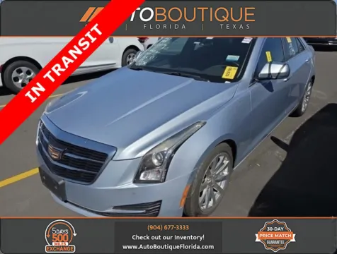 Silver 2017 Cadillac ATS Sedan Luxury RWD for sale in Jacksonville, FL