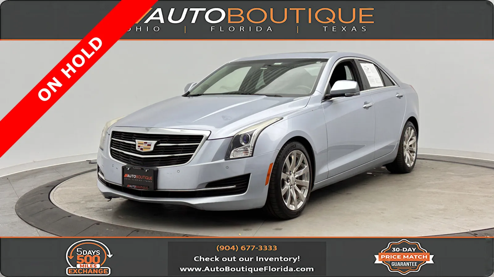 2017 Cadillac ATS Sedan Luxury RWD for sale in Jacksonville, FL