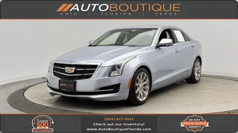 Silver 2017 Cadillac ATS Sedan Luxury RWD for sale in Jacksonville, FL