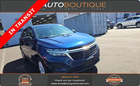 Blue 2022 Chevrolet Equinox LS for sale in Jacksonville, FL