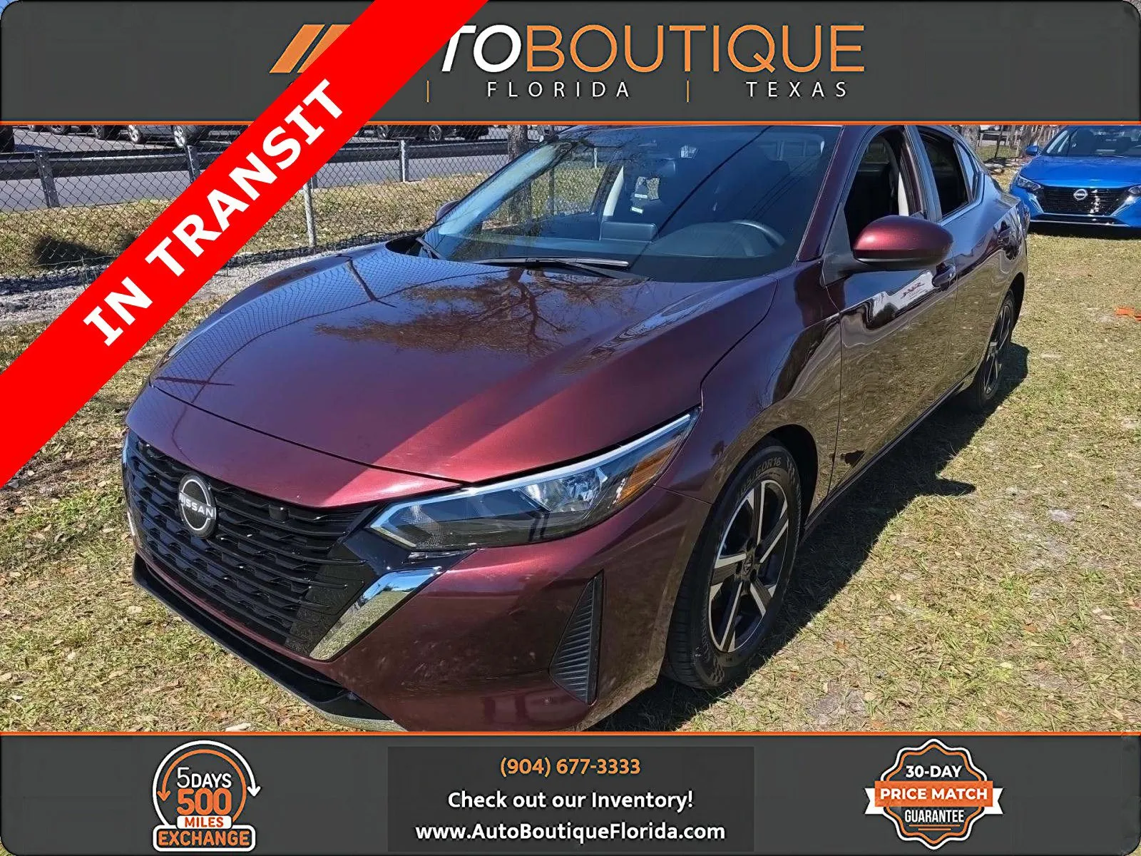 Red 2024 Nissan Sentra SV for sale in Jacksonville, FL