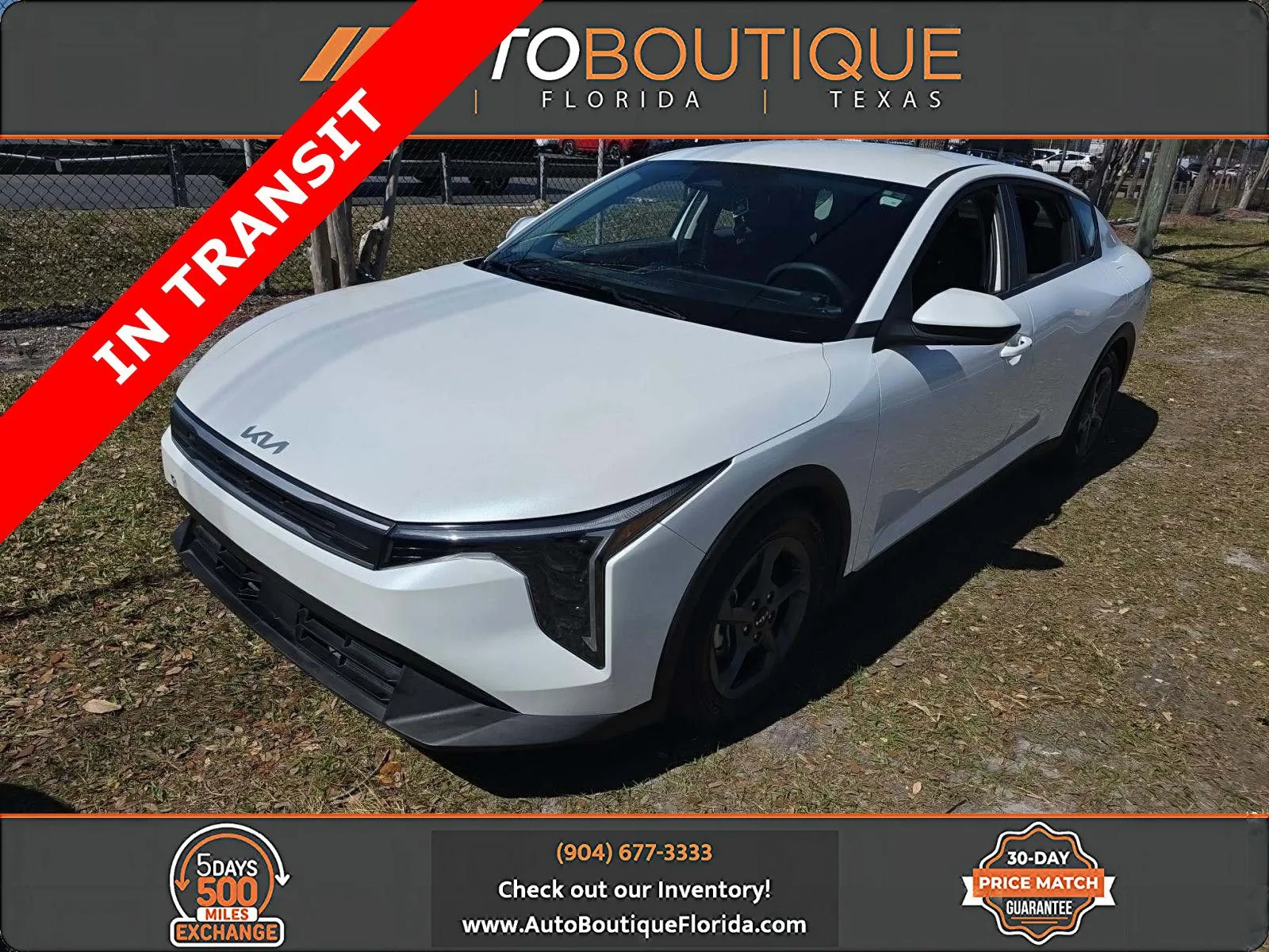 White 2025 Kia K4 LXS for sale in Jacksonville, FL