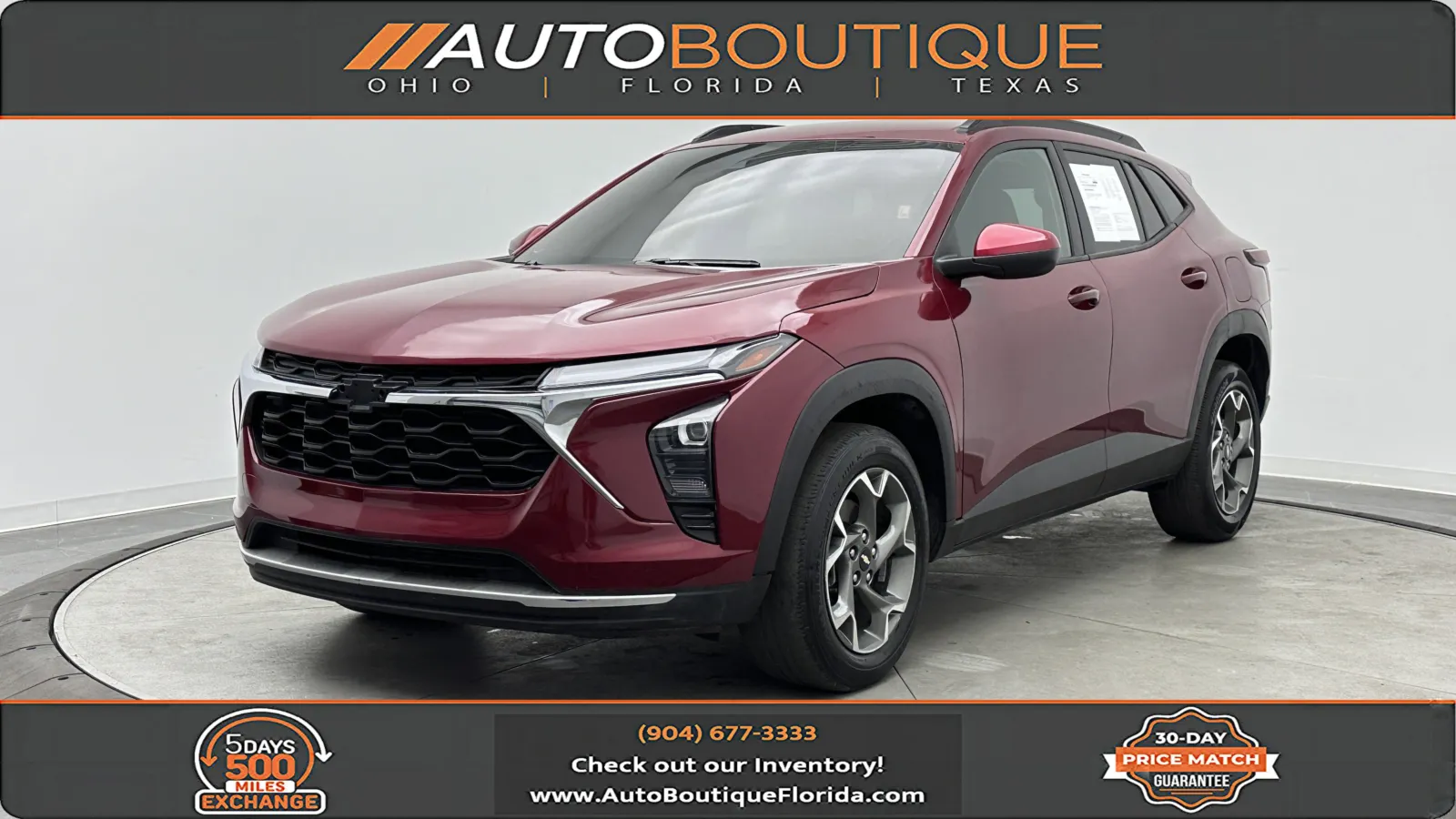 Red 2024 Chevrolet Trax LT for sale in Jacksonville, FL