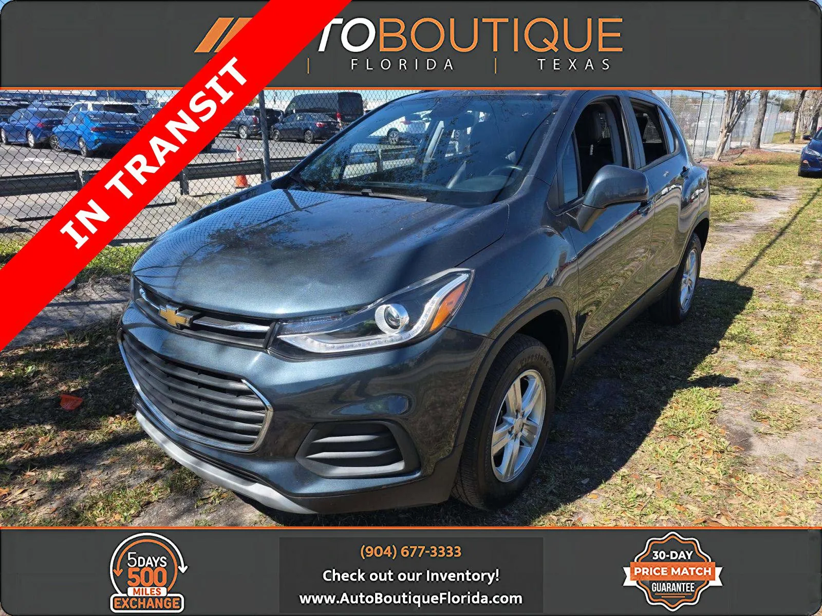 Gray 2021 Chevrolet Trax LT for sale in Jacksonville, FL