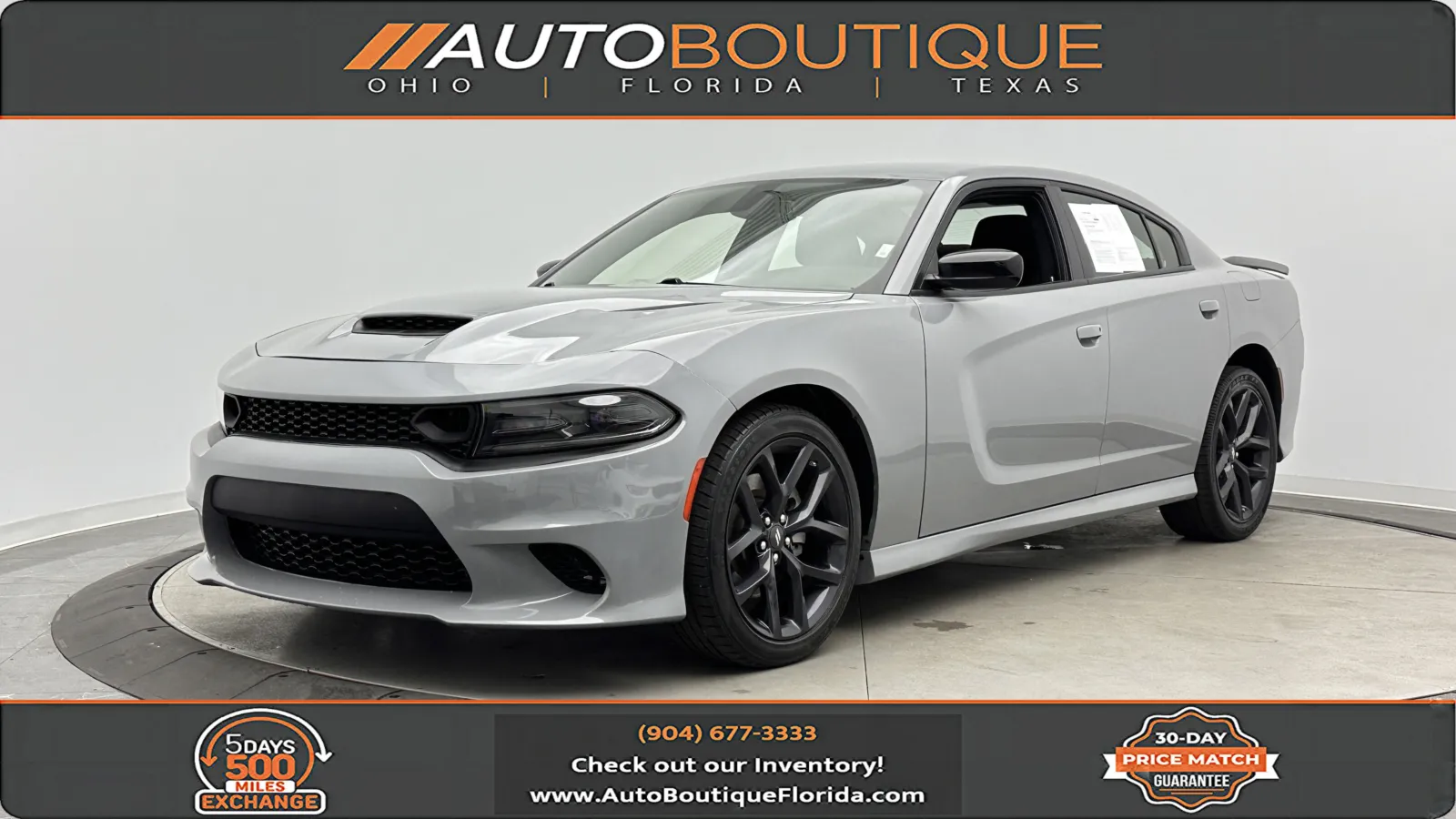 Gray 2022 Dodge Charger GT for sale in Jacksonville, FL