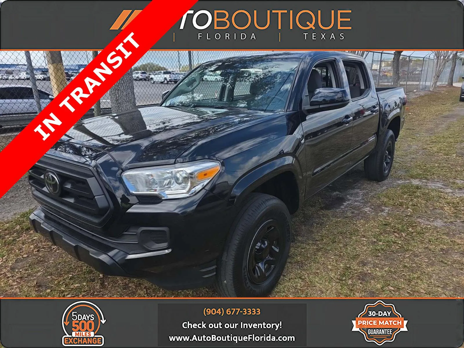 Black 2022 Toyota Tacoma SR for sale in Jacksonville, FL