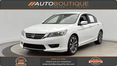 White 2015 Honda Accord Sedan Sport for sale in Jacksonville, FL