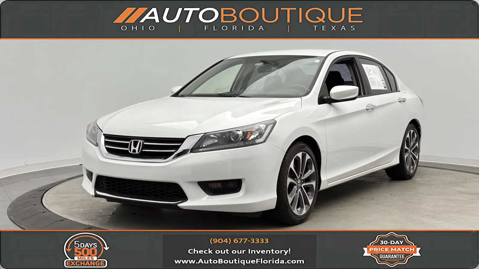 2015 Honda Accord Sedan Sport for sale in Jacksonville, FL