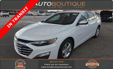 White 2024 Chevrolet Malibu LT for sale in Jacksonville, FL