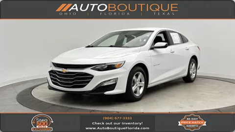 White 2024 Chevrolet Malibu LT for sale in Jacksonville, FL