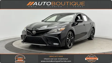 Black 2018 Toyota Camry XSE for sale in Jacksonville, FL
