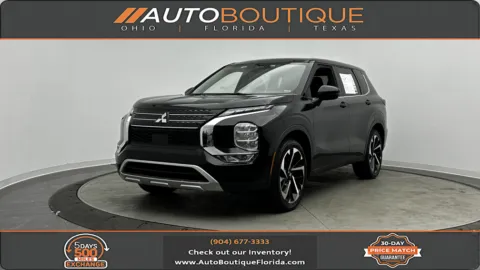 White 2024 Mitsubishi Outlander SE Black Edition w/Pano Roof for sale in Jacksonville, FL