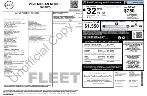 More photos of 2026 Nissan Rogue SV at Auto Boutique Florida, FL