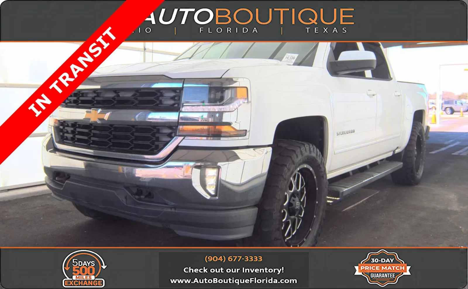 White 2016 Chevrolet Silverado 1500 LT for sale in Jacksonville, FL