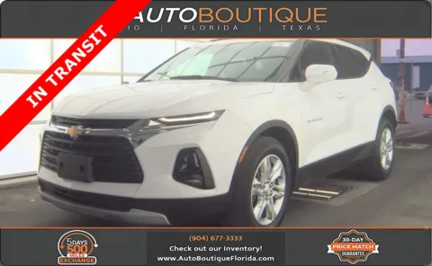 White 2021 Chevrolet Blazer LT for sale in Jacksonville, FL