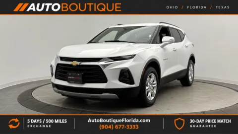 White 2021 Chevrolet Blazer LT for sale in Jacksonville, FL