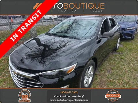 Black 2020 Chevrolet Malibu LS for sale in Jacksonville, FL