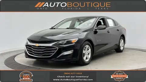 Black 2020 Chevrolet Malibu LS for sale in Jacksonville, FL