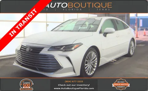 White 2019 Toyota Avalon Limited for sale in Jacksonville, FL