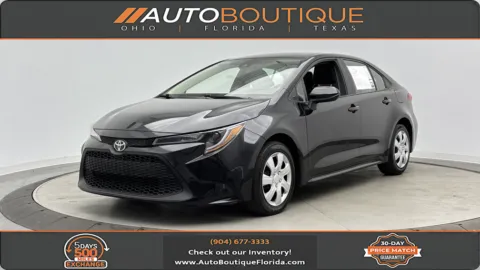 Black 2021 Toyota Corolla LE for sale in Jacksonville, FL