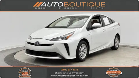 White 2022 Toyota Prius LE for sale in Jacksonville, FL
