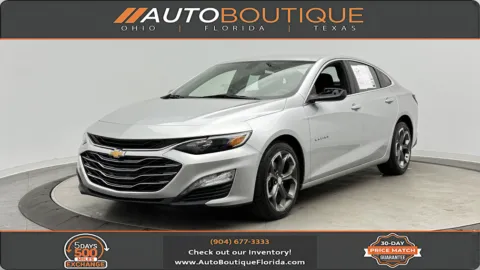 Silver 2021 Chevrolet Malibu LT for sale in Jacksonville, FL