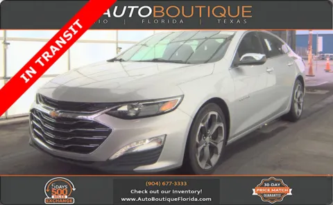 Silver 2021 Chevrolet Malibu LT for sale in Jacksonville, FL