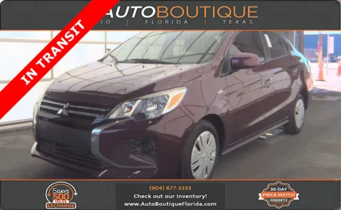 Blue 2022 Mitsubishi Mirage G4 LE for sale in Jacksonville, FL